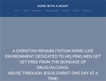 Tablet Screenshot of homewithaheart.com